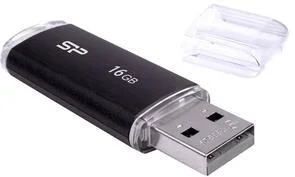 Фото: Флешка USB Silicon Power Ultima U02 16GB Black (SP016GBUF2U02V1K) № 3 | KTC