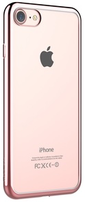 Чохол Devia for iPhone 7 - Glitter soft case Rose Gold