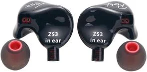Фото: Навушники KZ ZS3 Black № 6 | KTC