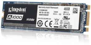 Твердотільний накопичувач Kingston A1000 2280 PCle 3.0 x2 NVMe 480GB SA1000M8/480G