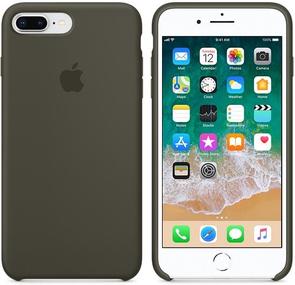 for iPhone 8Plus/7Plus - Silicone Case Dark Olive