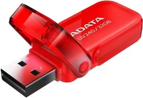 Фото: Флешка USB A-Data UV240 32GB Red (AUV240-32G-RRD) № 2 | KTC