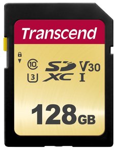 Карта пам'яті Transcend 500S SDXC 128GB TS128GSDC500S