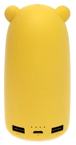 Фото: Батарея універсальна Solove Bear X10 Power Bank 10000mAh Yellow (X10 10000mA Yellow) № 4 | KTC