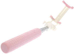 Селфі монопод Recci NIMBLE 3.5mm lin control Pink (RST-C01 Pink)