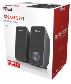 Arys Compact Speaker Set Black