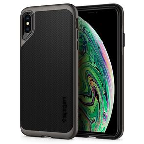 Чохол-накладка Spigen для iPhone Xs Max - Neo Hybrid Gunmetal