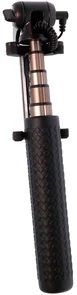 Фото: Селфі монопод Recci NIMBLE 3.5mm lin control Black № 5 | KTC