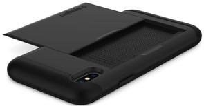 Чохол Spigen for iPhone X - Slim Armor CS Black (057CS22155)