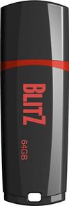 Флешка USB Patriot Blitz 64GB PSF64GBLZ3BUSB Black