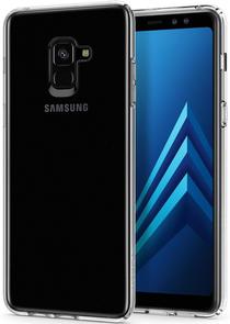 Чохол-накладка Spigen для Samsung Galaxy A8 Plus 2018 - Liquid Crystal Clear