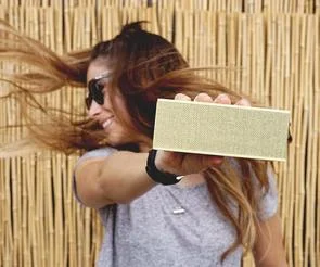 Фото: Портативна колонка Fresh 'N Rebel Rockbox Brick Fabriq Edition Bluetooth Buttercup (1RB3000BC) № 4 | KTC