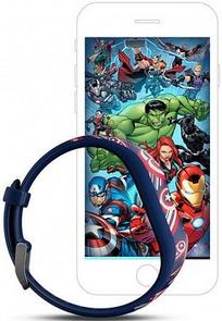 Фітнес браслет Garmin Vivofit Jr.2 Adjustable Captain America - L (010-01909-62)