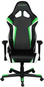 Фото: Крісло DXRACER Racing OH/RZ288/NEW Black/Green/White № 2 | KTC