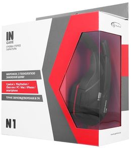 Гарнітура Gemix N1 Black-Red