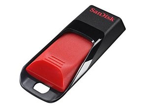 Флешка USB SanDisk Cruzer Edge 16GB Black/Red (SDCZ51-016G-B35)