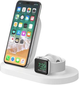 Док-станція Belkin Qi Wireless для Apple iWatch plus Apple iPhone F8J235VFWHT White