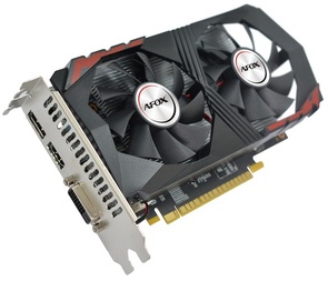 Відеокарта AFOX GTX 1050 Dual Fan (AF1050-2048D5H7-V2)