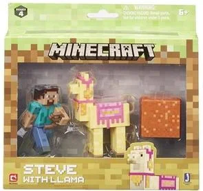 Фото: Ігрова фігурка Minecraft Steve with Llama серія 4, набір 2 шт. № 3 | KTC