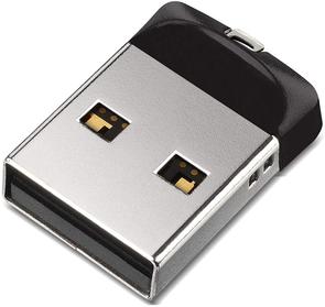 Флешка USB SanDisk Cruzer Fit 16GB SDCZ33-016G-G35 Black