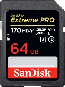 Карта пам'яті SanDisk Extreme Pro UHS-I U3 SDXC 64GB SDSDXXY-064G-GN4IN