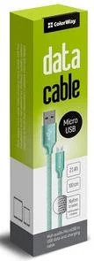 Фото: Кабель ColorWay AM / MicroB 1m Mint (CW-CBUM002-MT) № 2 | KTC