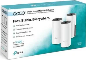 Фото: Wi-Fi система TP-Link Deco M4 Mesh 3-pack (Deco M4 3-pack) № 4 | KTC