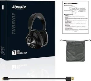 Фото: Гарнітура Bluedio T6 Black № 6 | KTC