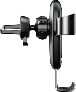 Фото: Кріплення для мобільного телефону Baseus Wireless Charger Gravity Car Mount Black (WXYL-B0A) № 3 | KTC