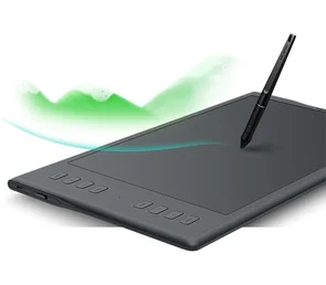 Фото: Графічний планшет Huion Inspiroy Q11K V2 + рукавичка (Q11KV2) № 3 | KTC