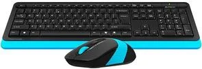 Фото: Комплект клавіатура+миша A4tech FG1010 Blue № 2 | KTC