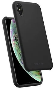 Фото: Чохол Spigen for iPhone Xs/X - Silicone Fit Black (063CS25651) № 3 | KTC