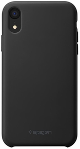 Чохол Spigen for iPhone Xr - Silicone Fit Black (064CS25652)