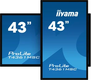 Фото: Монітор iiyama ProLite T4361MSC-B1 Black - 43" VA / 1920×1080 / 60 Гц № 2 | KTC