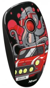 Фото: Миша Trust Sketch Silent Wireless Red (23336_TRUST) № 2 | KTC