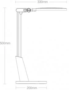 Фото: Настільна лампа Yeelight Smart Serene Eye-Friendly Desk Lamp White (YLTD03YL) № 3 | KTC