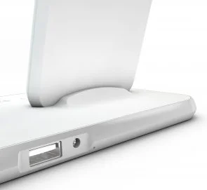 Фото: Док-станція Zens Stand Dock Watch Aluminium Wireless Charger 10W White (ZEDC07W/00) № 5 | KTC