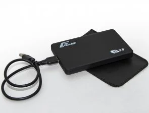 Фото: Кишеня зовнішня Frime HDD/SSD Soft touch USB3.0 Black (FHE30.25U30) № 2 | KTC