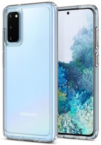 Чохол-накладка Spigen для Samsung Galaxy S20 - Ultra Hybrid Crystal Clear