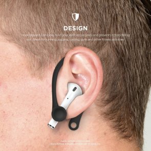 Тримач Elago Earhook for Apple Airpods Black (EAP-HOOKS-BK)