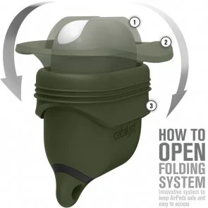 Фото: Чохол Catalyst for Airpods - Waterproof Case Army Green (CATAPDGRN) № 3 | KTC