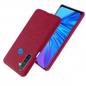 Чохол for Realme 5 Pro - Textile cover Red (661904)