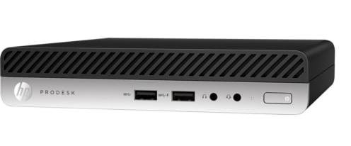 ПК HP ProDesk 400 G5 DM Intel Core i3-9100T 3.1-3.7 GHz/8GB/SSD 256GB/UHD 630/No ODD/DOS CB/MS