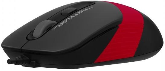 Миша A4tech FM10S Silent Black/Red (FM10S Red)