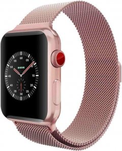 Ремінець HiC for Apple Watch 38mm - Milanese Loop Band Rose Gold