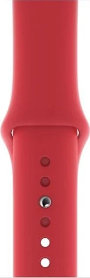 Фото: Ремінець HiC for Apple Watch 45/44/42mm - Silicone Case Red № 3 | KTC