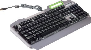 Клавіатура, Defender Stainless Steel GK-150DL USB, Silver ( Gaming )