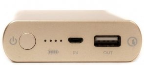 Батарея універсальна PowerPlant Q1S 10200mAh Gold (DV00PB0005G)