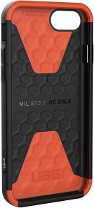 Чохол UAG for Apple iPhone SE/8/7 - Civilian Black (11204D114040)