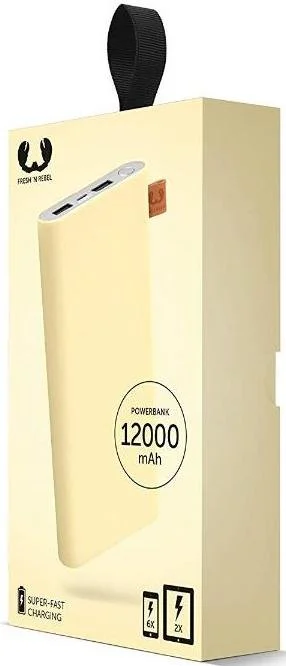 Фото: Батарея універсальна Fresh 'N Rebel V2 12000mAh Buttercup (2PB4500BC) № 4 | KTC